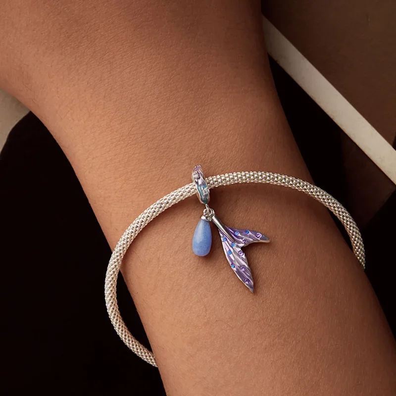 (bilde for) PANDORA Style Luminous Mermaid Pendel - SCC2800 - Vis 7