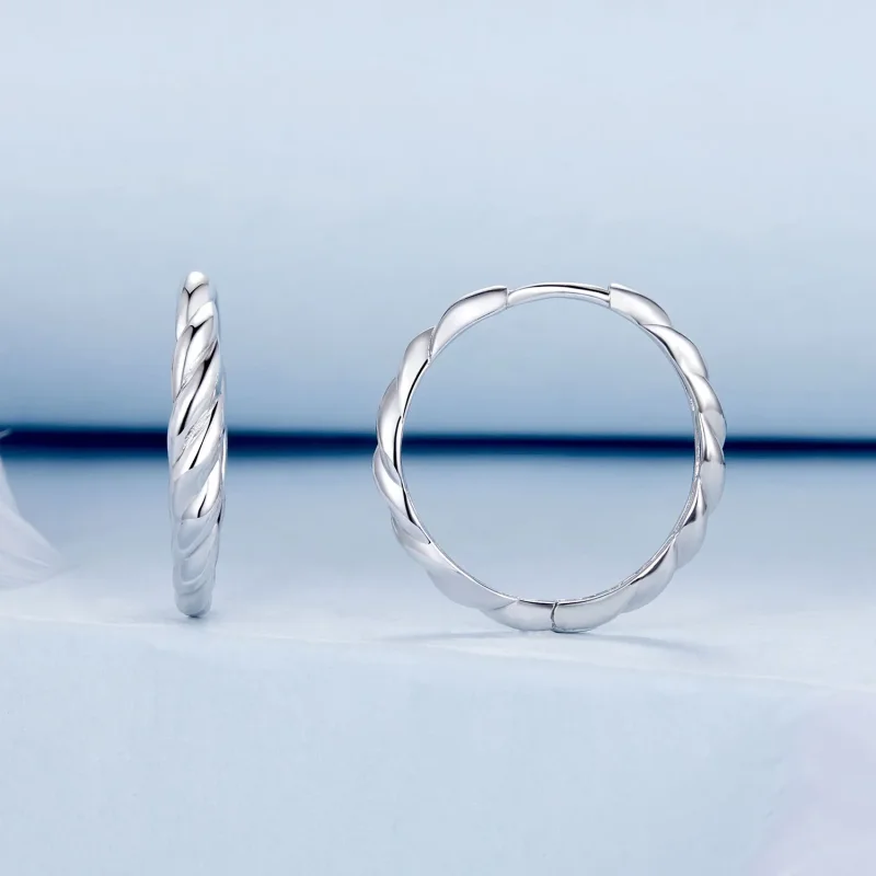 (bilde for) PANDORA Style Metallic øredobber - BSE1024-L - Vis 2
