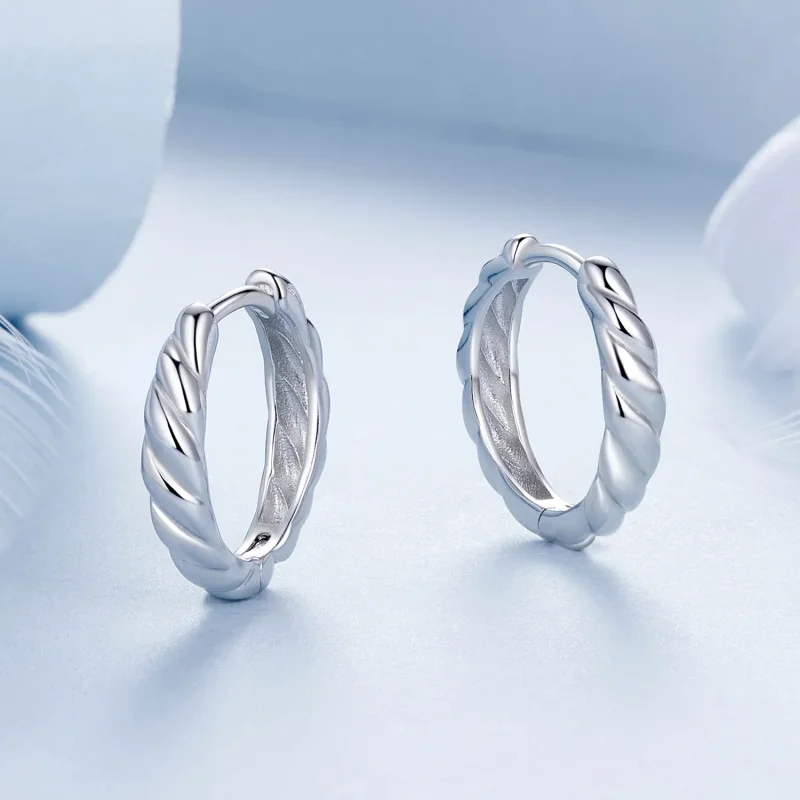 (bilde for) PANDORA Style Metallic øredobber - BSE1024-M - Vis 3