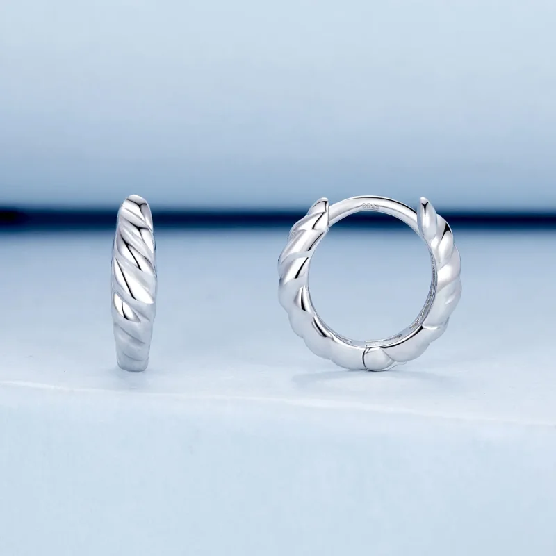 (bilde for) PANDORA Style Metallic øredobber - BSE1024-S - Vis 2