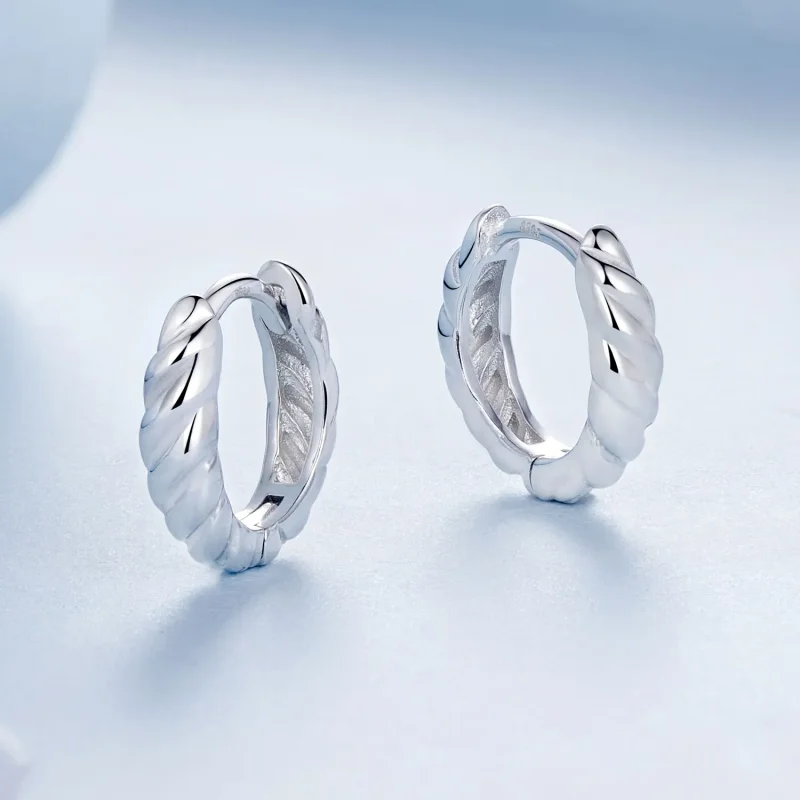 (bilde for) PANDORA Style Metallic øredobber - BSE1024-S - Vis 3