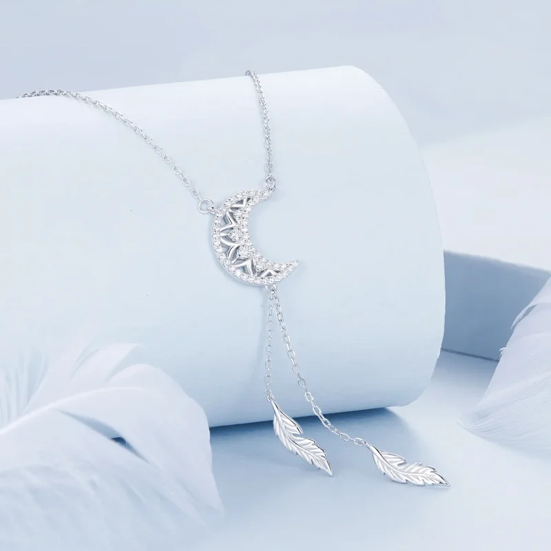 (bilde for) PANDORA Style Moon Dreamcatcher Halskjede - BSN390 - Vis 2