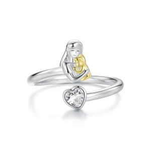 (bilde for) PANDORA Style Mother and Child Embrace Ring - SCR1051-E