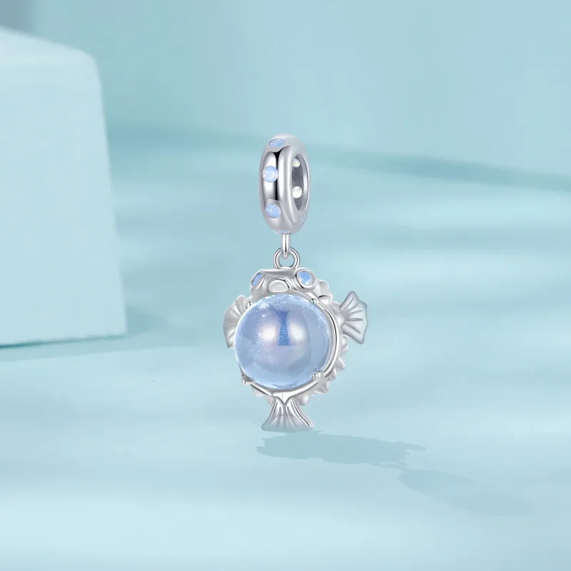 (bilde for) PANDORA Style Ocean Puffer anheng - SCC2798 - Vis 2