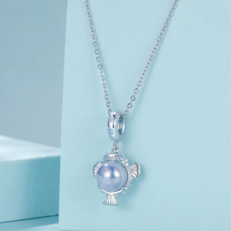 (bilde for) PANDORA Style Ocean Puffer anheng - SCC2798 - Vis 3