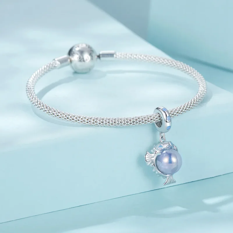 (bilde for) PANDORA Style Ocean Puffer anheng - SCC2798 - Vis 4