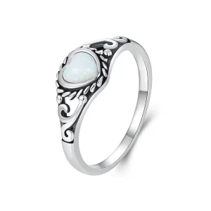 (bilde for) PANDORA Style Opal mønsterring - SCR1039