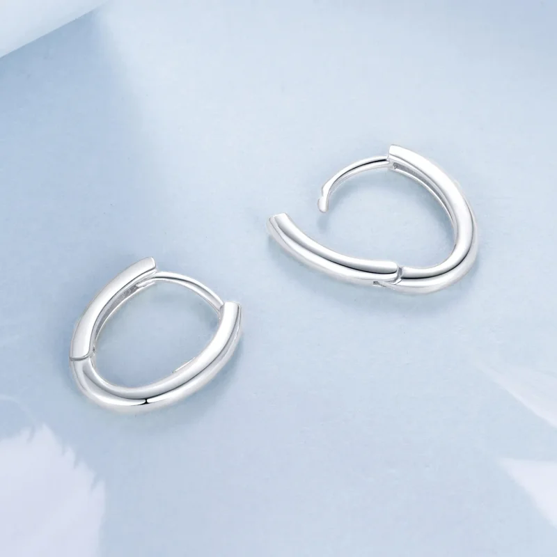 (bilde for) PANDORA Style ovale øredobber - BSE1015-A - Vis 4