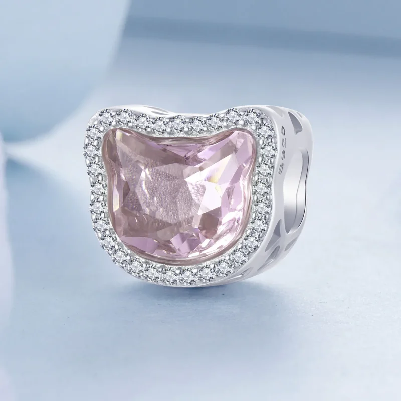 (bilde for) PANDORA Style Pink Cat sjarm - BSC1020 - Vis 2