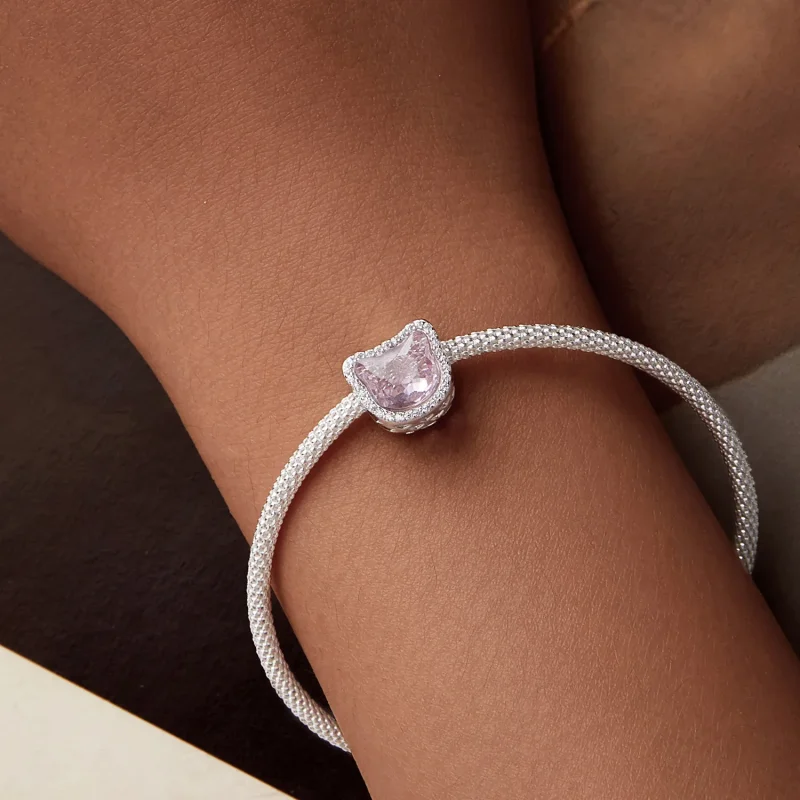 (bilde for) PANDORA Style Pink Cat sjarm - BSC1020 - Vis 7