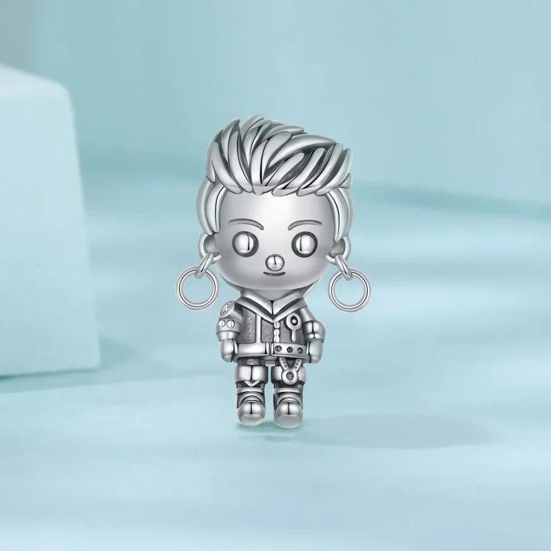 (bilde for) PANDORA Style Punk Boy Charm - SCC2792 - Vis 2