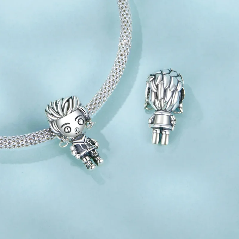 (bilde for) PANDORA Style Punk Boy Charm - SCC2792 - Vis 4
