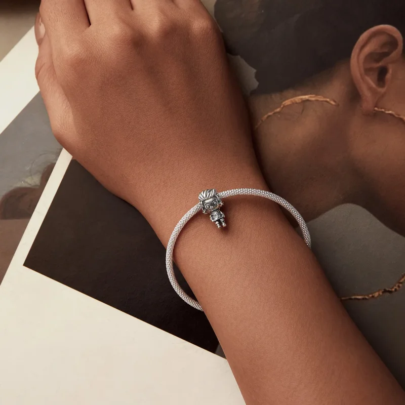 (bilde for) PANDORA Style Punk Boy Charm - SCC2792 - Vis 6