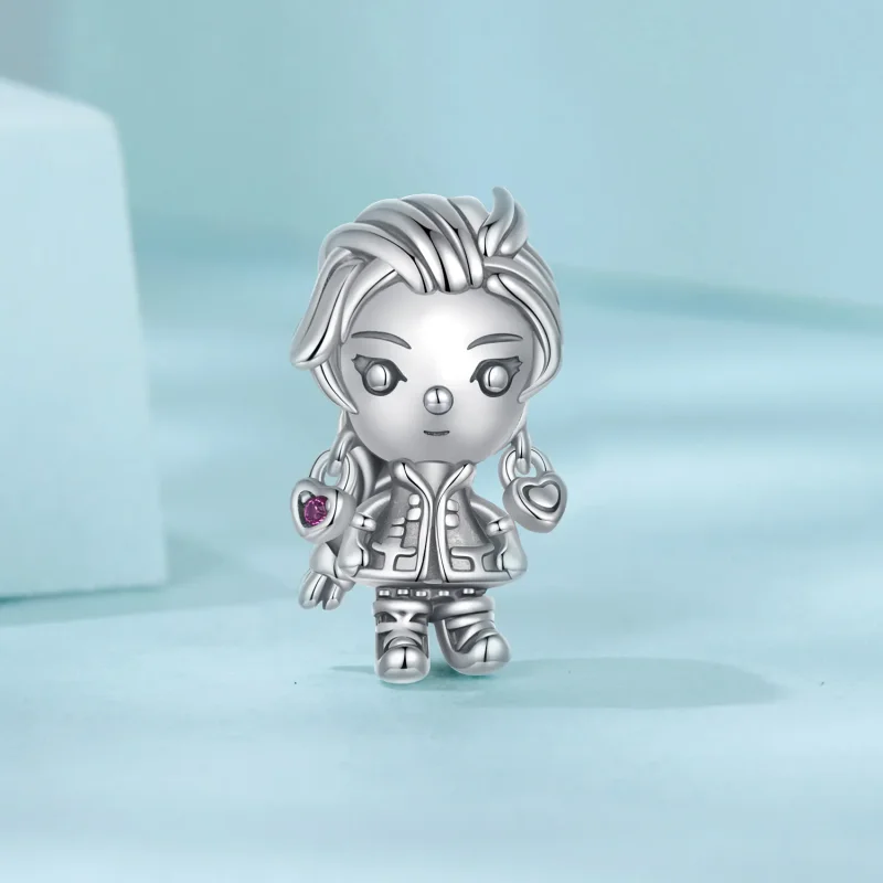 (bilde for) PANDORA Style Punk Girl Charm - SCC2793 - Vis 2