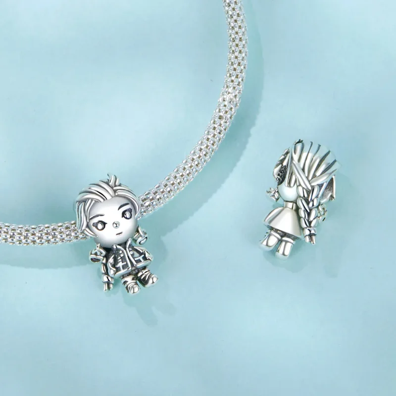 (bilde for) PANDORA Style Punk Girl Charm - SCC2793 - Vis 4
