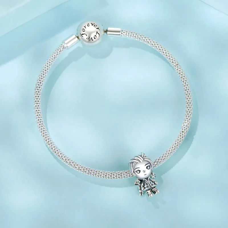 (bilde for) PANDORA Style Punk Girl Charm - SCC2793 - Vis 5