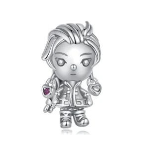 (bilde for) PANDORA Style Punk Girl Charm - SCC2793