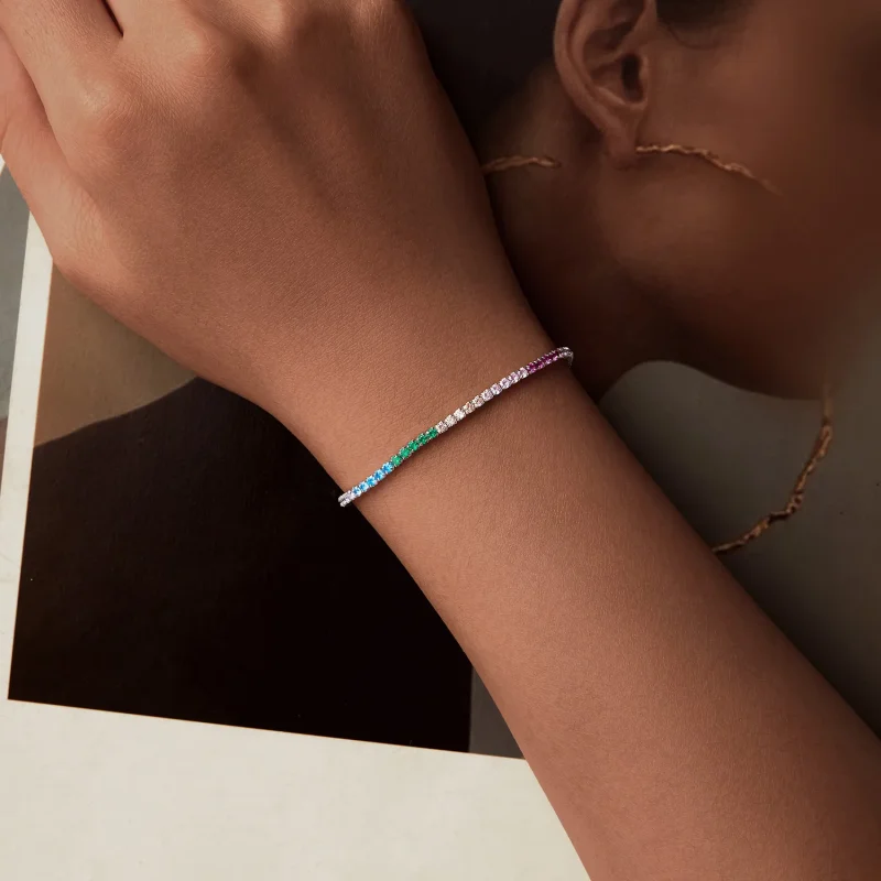 (bilde for) PANDORA Style regnbuearmbånd - SCB277 - Vis 4