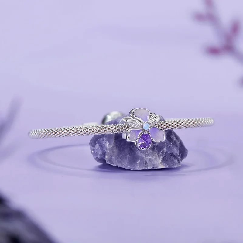(bilde for) PANDORA Style Romantisk Iris sjarm - BSC1031 - Vis 5