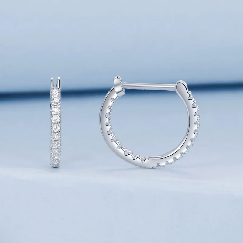 (bilde for) PANDORA Style skinnende øredobber - BSE1023 - Vis 2