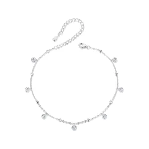 (bilde for) PANDORA Style Smart og glitrende fotlenke - SCT025