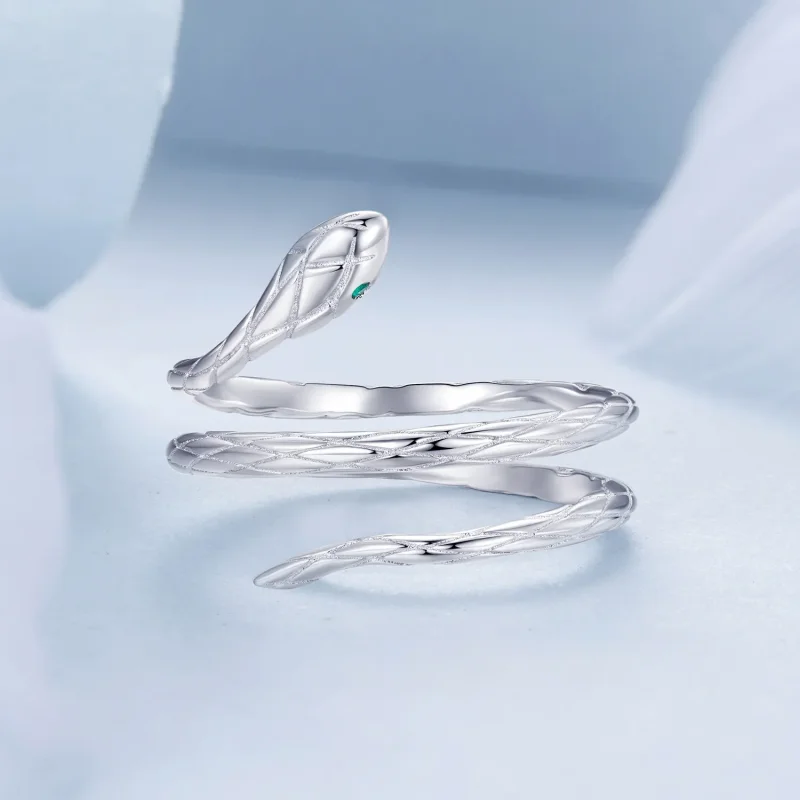 (bilde for) PANDORA Style Snake Open Ring - BSR555-E - Vis 3