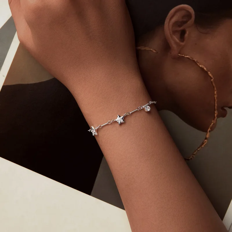 (bilde for) PANDORA Style Star Armbånd - SCB278 - Vis 4