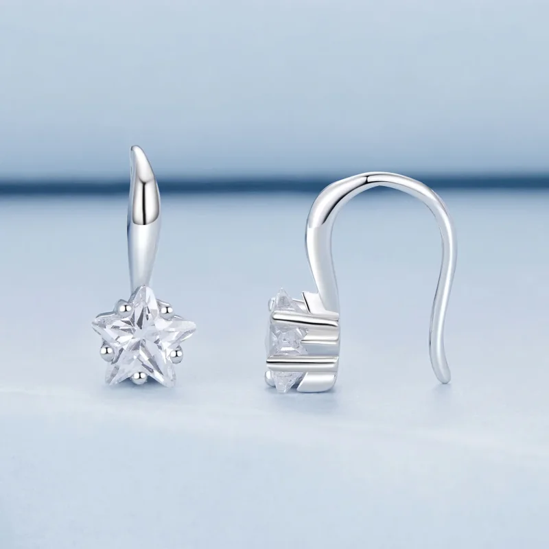 (bilde for) PANDORA Style Star ørekroker - BSE1028 - Vis 2