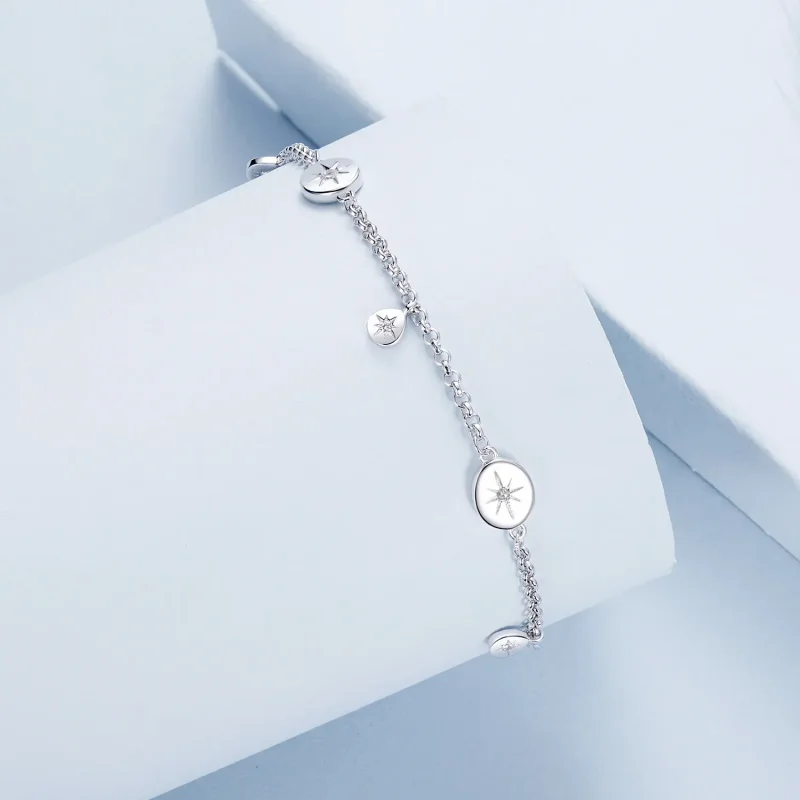 (bilde for) PANDORA Style Star Tassel Armbånd - BSB182 - Vis 2