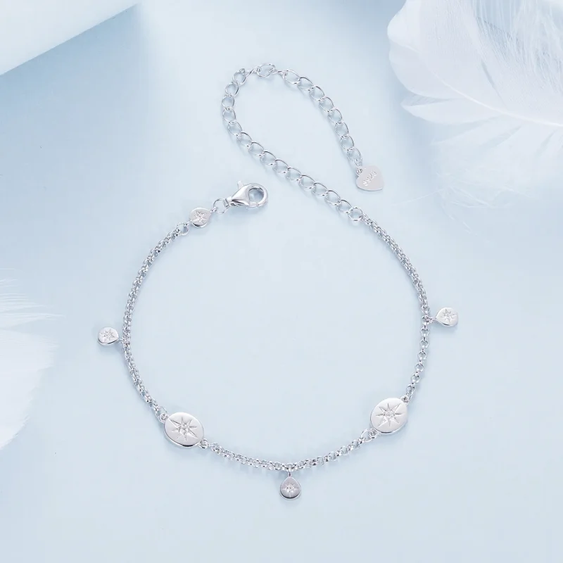 (bilde for) PANDORA Style Star Tassel Armbånd - BSB182 - Vis 3