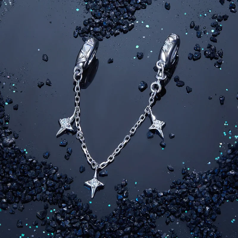 (bilde for) PANDORA Style Starburst sikkerhetskjede - SCC2789 - Vis 3