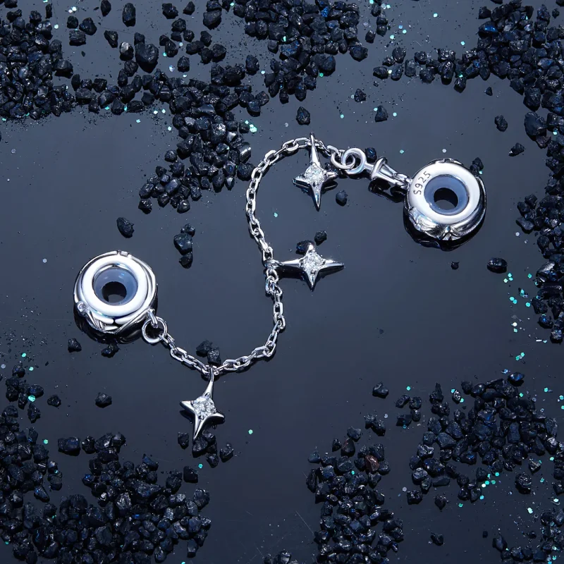 (bilde for) PANDORA Style Starburst sikkerhetskjede - SCC2789 - Vis 5