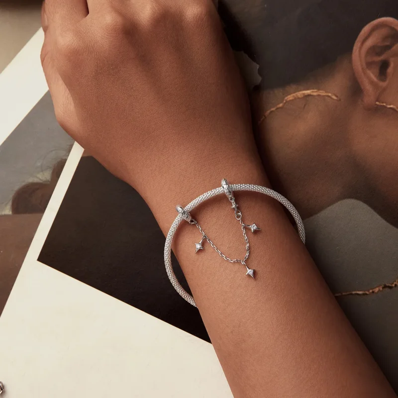 (bilde for) PANDORA Style Starburst sikkerhetskjede - SCC2789 - Vis 6