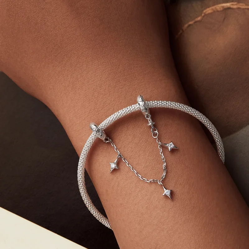 (bilde for) PANDORA Style Starburst sikkerhetskjede - SCC2789 - Vis 7