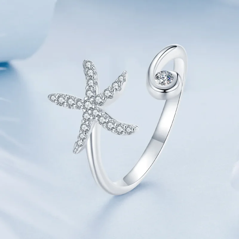 (bilde for) PANDORA Style Starfish Open Ring - BSR560-E - Vis 2