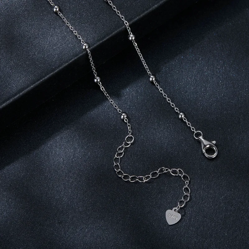 (bilde for) PANDORA Style Starlight 0,5 karat halskjede (med ett sertifikat) - MSN036 - Vis 4
