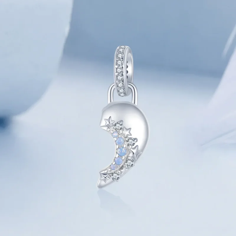 (bilde for) PANDORA Style Sun and Moon Love Pendant - BSC1034 - Vis 5