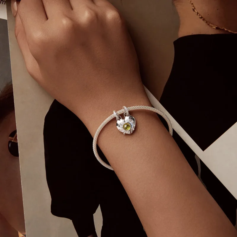 (bilde for) PANDORA Style Sun and Moon Love Pendant - BSC1034 - Vis 10