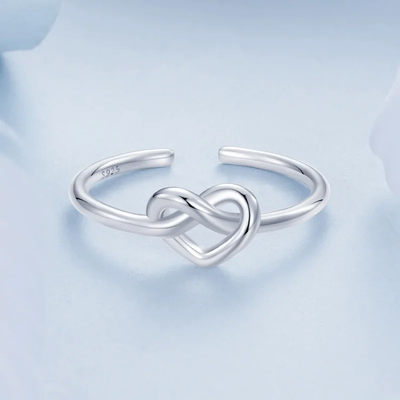 (bilde for) PANDORA Style Tangled Heart Åpen Ring - BSR565-E - Vis 3