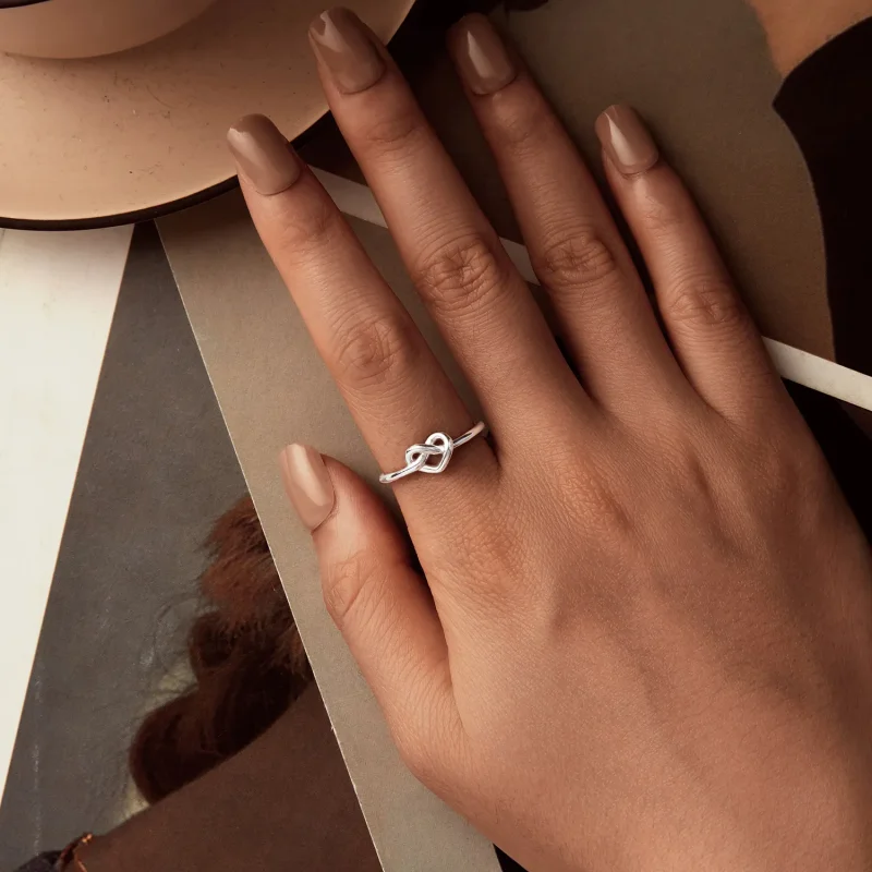 (bilde for) PANDORA Style Tangled Heart Åpen Ring - BSR565-E - Vis 4
