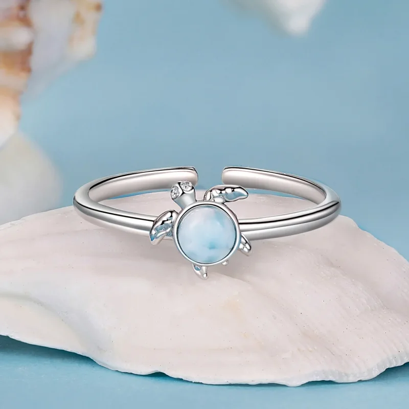 (bilde for) PANDORA Style Turtle Ring - BSR553-E - Vis 3