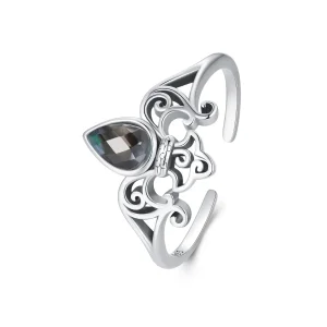 (bilde for) PANDORA Style Vintage Iris Open Ring - SCR1016-E