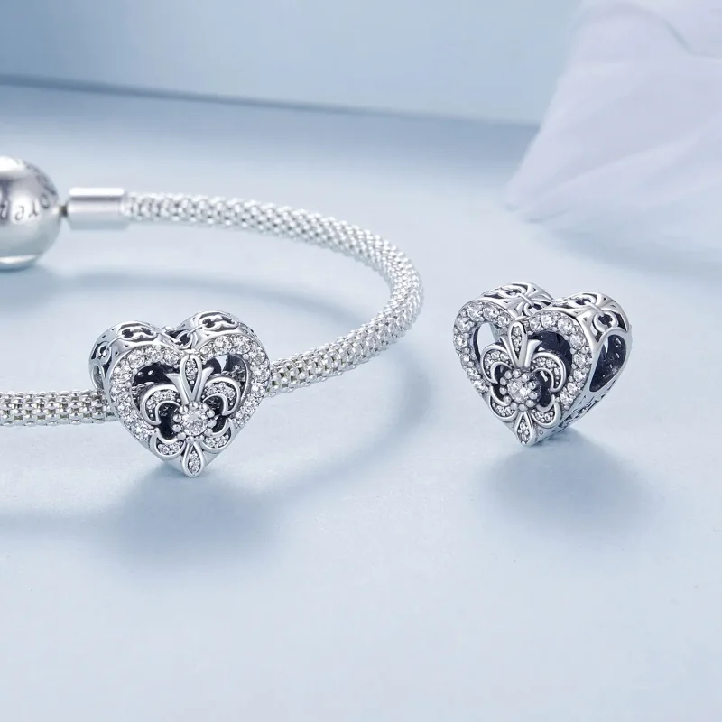 (bilde for) PANDORA Style Vintage Iris sjarm - BSC1022 - Vis 4