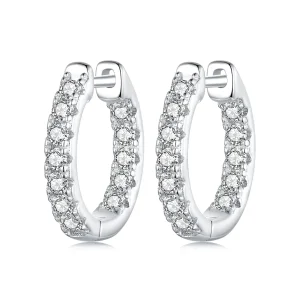 Glitrende øredobber i PANDORA Style Moissanite (med ett sertifikat) - MSE060 (bilde for) Glitrende øredobber i PANDORA Style Moissanite (med ett sertifikat) - MSE060