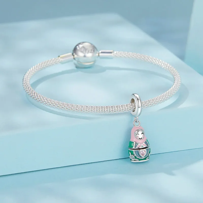 (bilde for) PANDORA-stil russisk dukkeanheng - SCC2901 - Vis 3