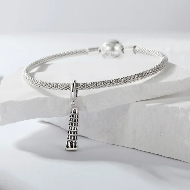(bilde for) PANDORA-stil skjeve tårn i Pisa anheng - SCC2876 - Vis 4