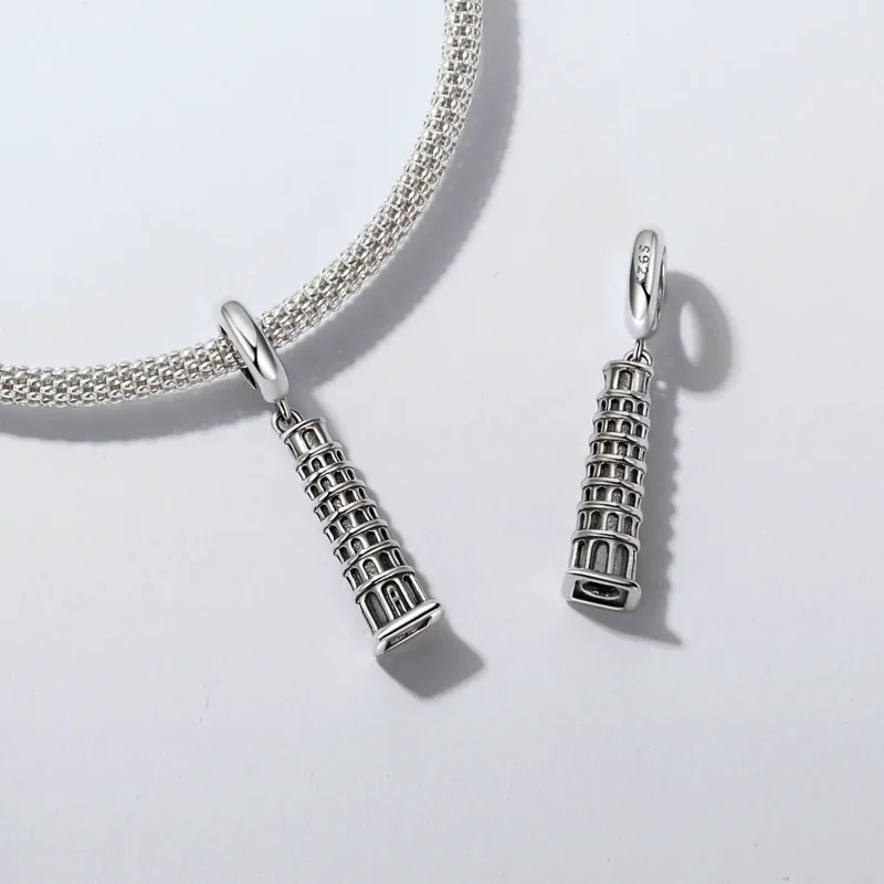 (bilde for) PANDORA-stil skjeve tårn i Pisa anheng - SCC2876 - Vis 5