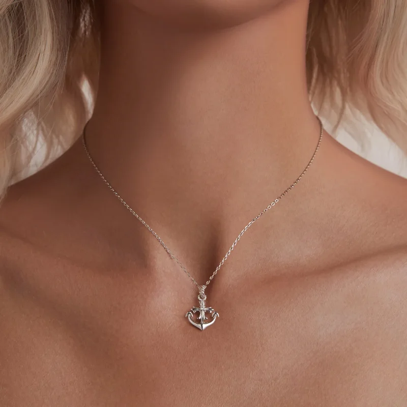 (bilde for) PANDORA Style Anchor Halskjede - BSN393 - Vis 5