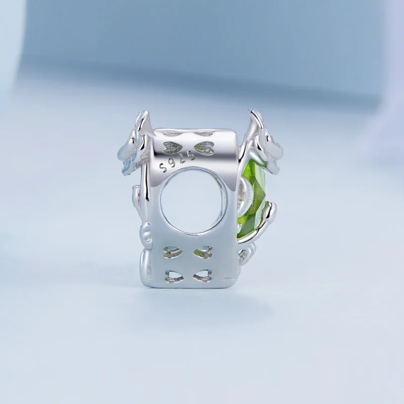 (bilde for) PANDORA Style August birthstone hjerte sjarm - BSC660-8 - Vis 3