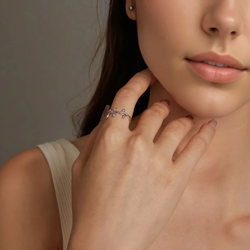 (bilde for) PANDORA Style bladring - BSR581 - Vis 9